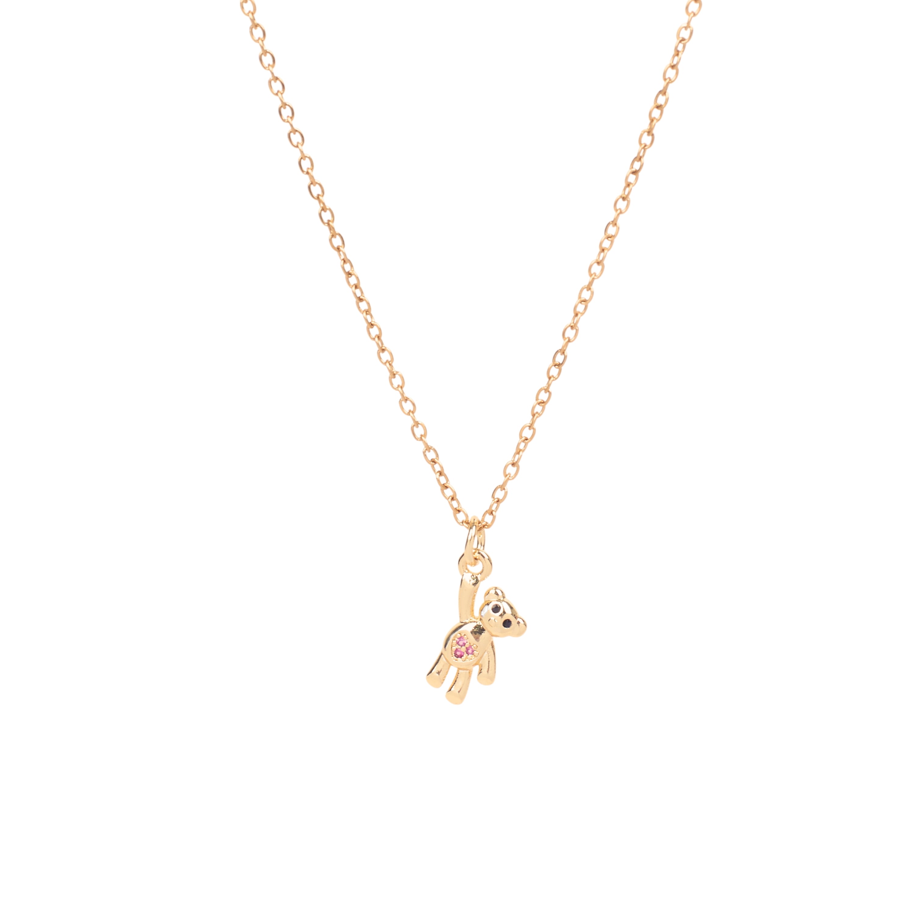 Salty Teddy Charm Necklace