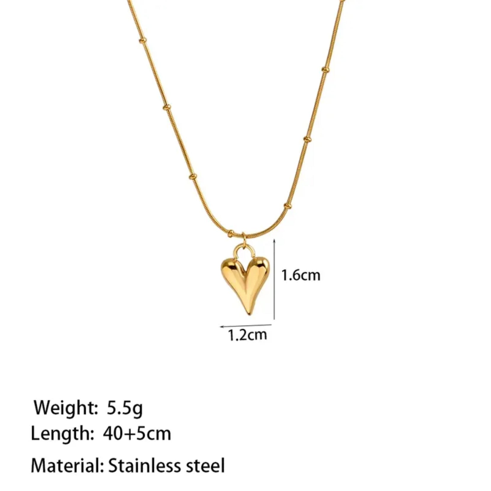 Salty Serene Love Necklace