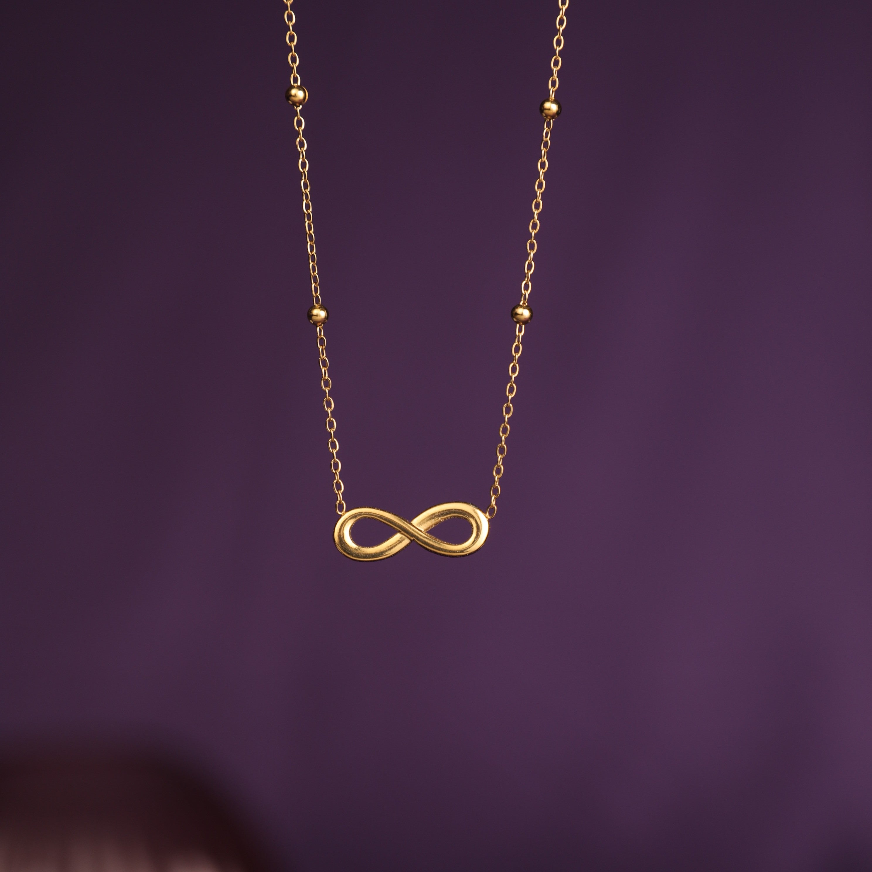 Salty Endless Grace Bow Necklace