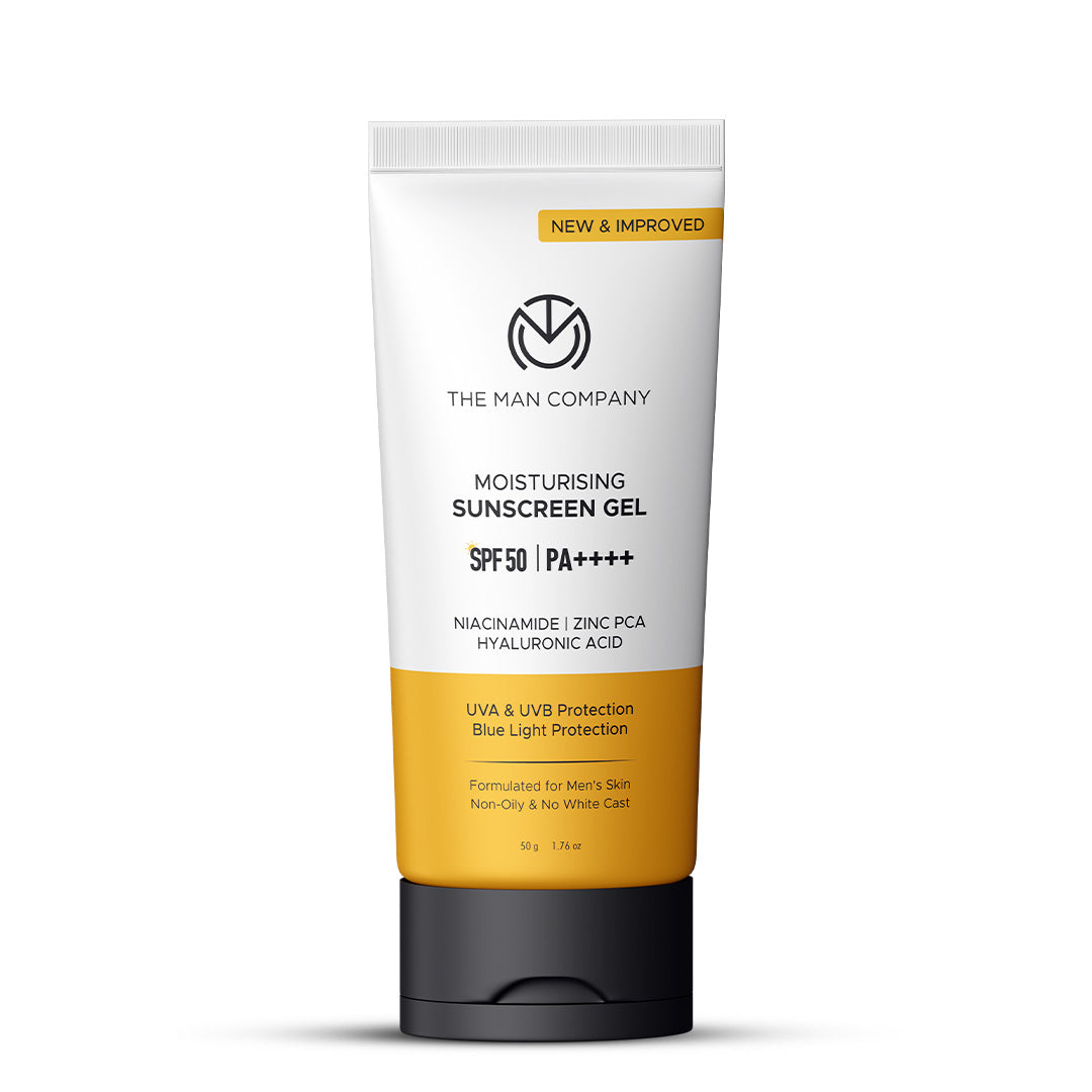 The Man Company Moisturising Sunscreen Gel for Men SPF50 PA++++
