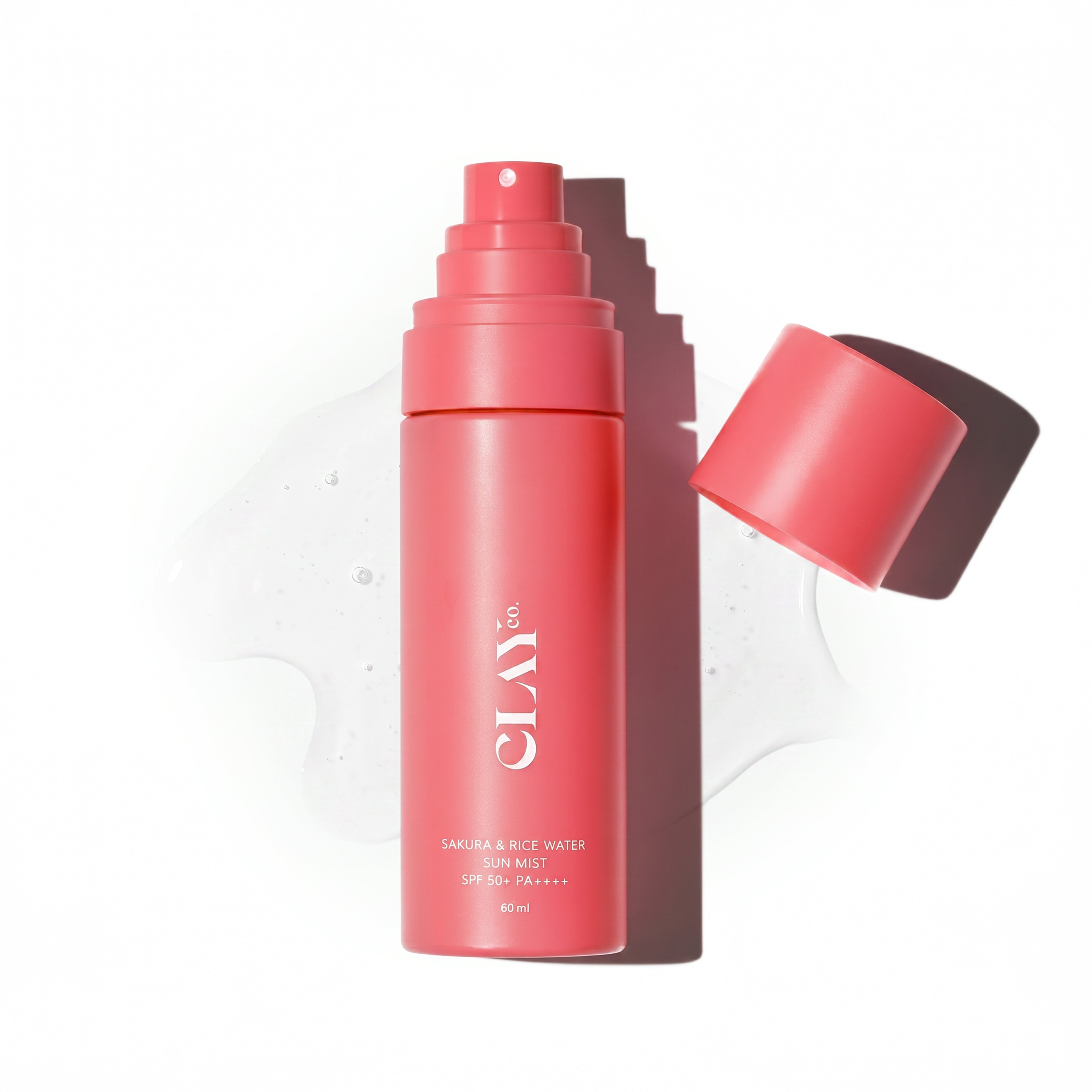 ClayCo Sakura & Rice Water Sunmist SPF 50+ PA++++ - 60ml