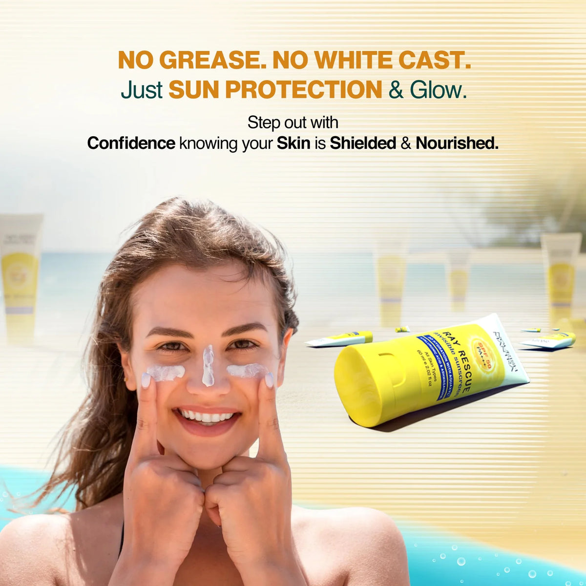 Nourish Mantra Ray Rescue Invisible Sunscreen SPF 50