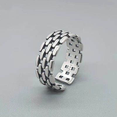 Salty Scrambler Silver Ring