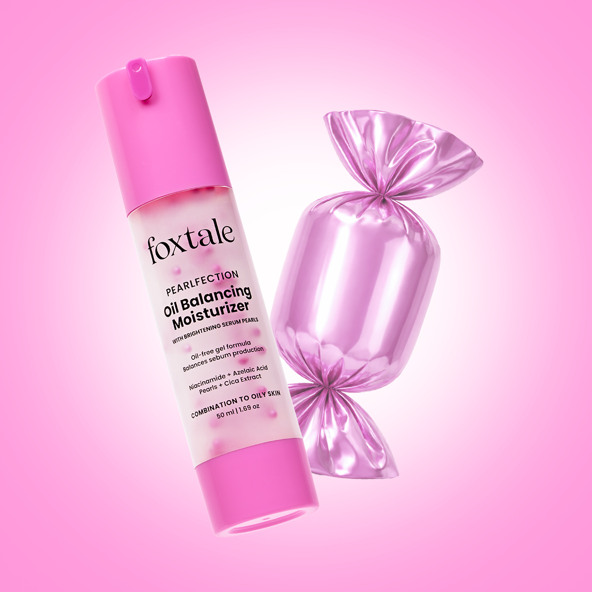 Foxtale Oil Balancing Moisturizer with Niacinamide & Cica