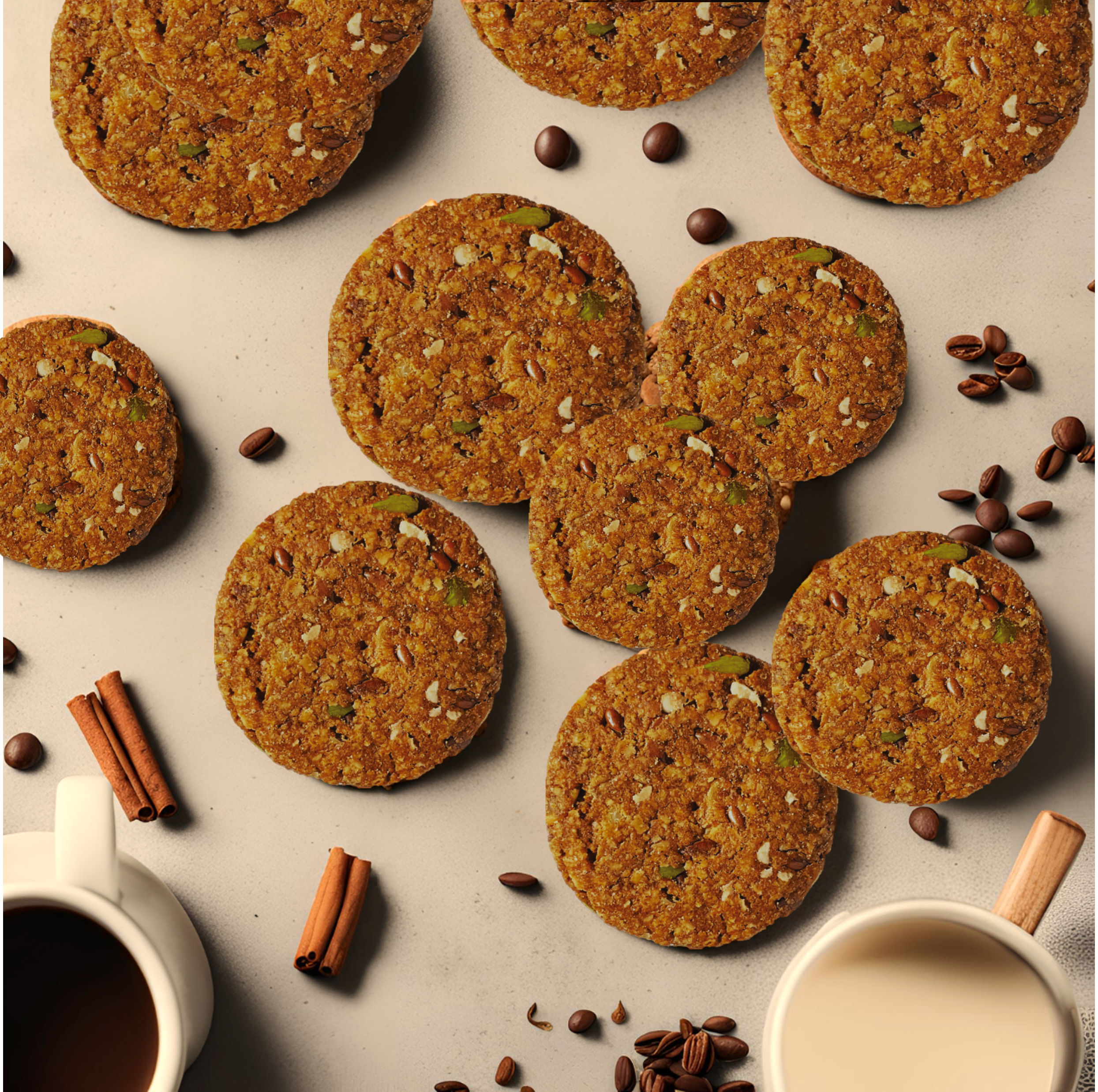 The Snack Company Multi Seed & Oats Cookies Combo