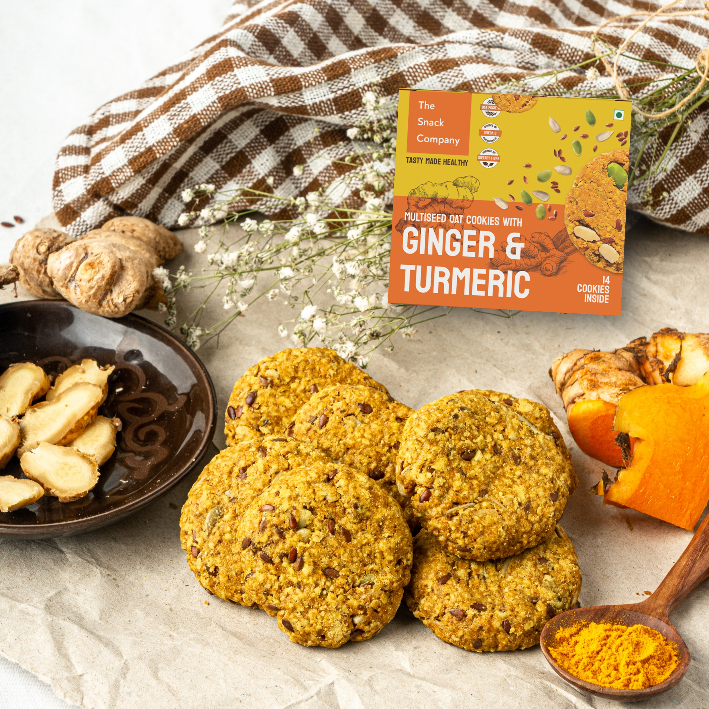The Snack Company Multi Seed & Oats Cookies Combo
