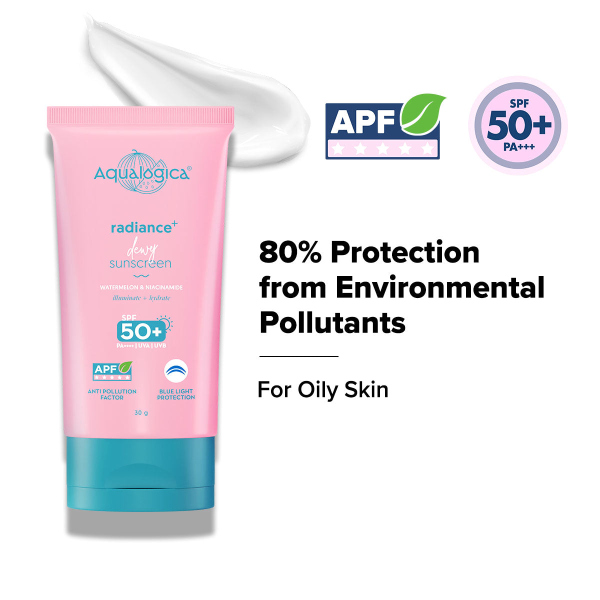 Aqualogica Radiance+ Dewy Sunscreen Spf 50 & Pa++++