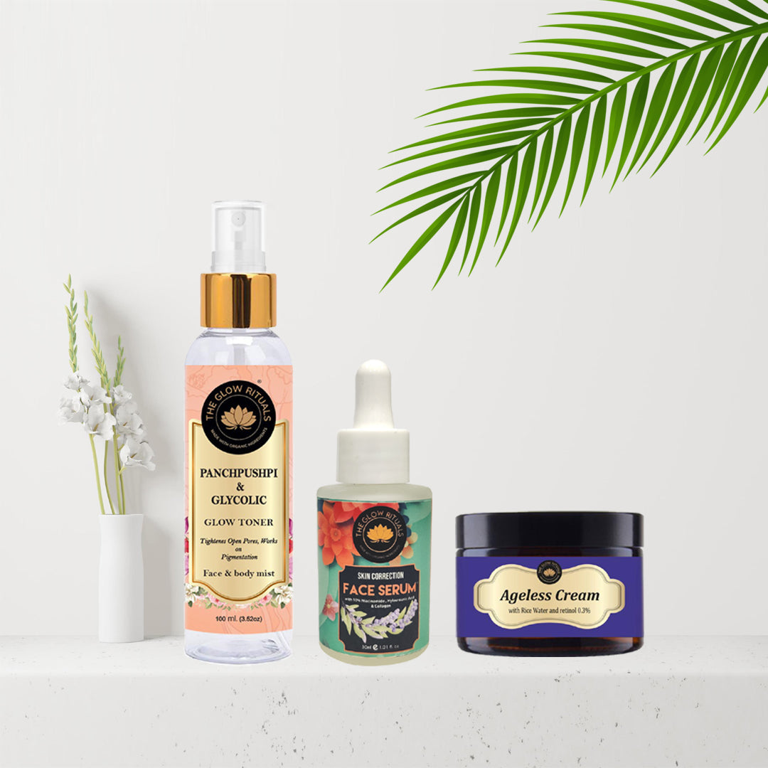 The glow rituals Pigentation Kit For Oily Skin