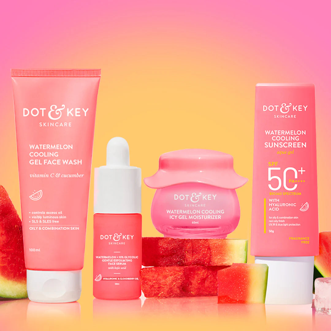 Dot & Key Watermelon Oil Free Skincare Routine Combo