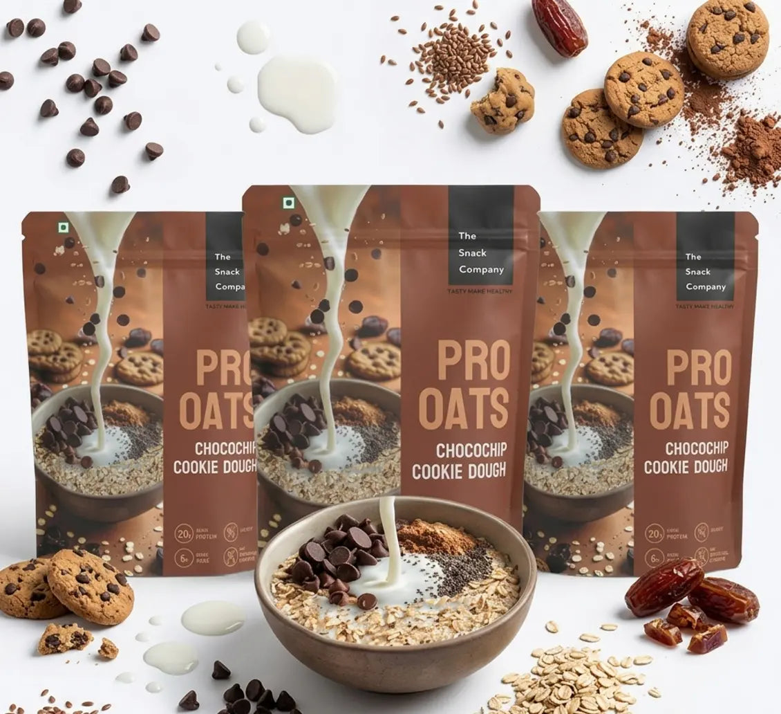 The Snack Company PRO OATS - Pack of 3 (60g)