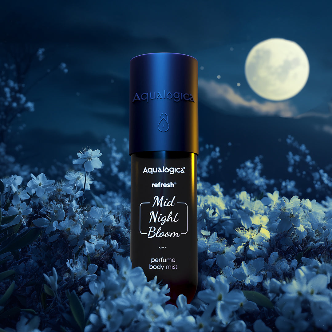 Aqualogica Refresh+ Mid Night Bloom Perfume Body Mist - 150ml