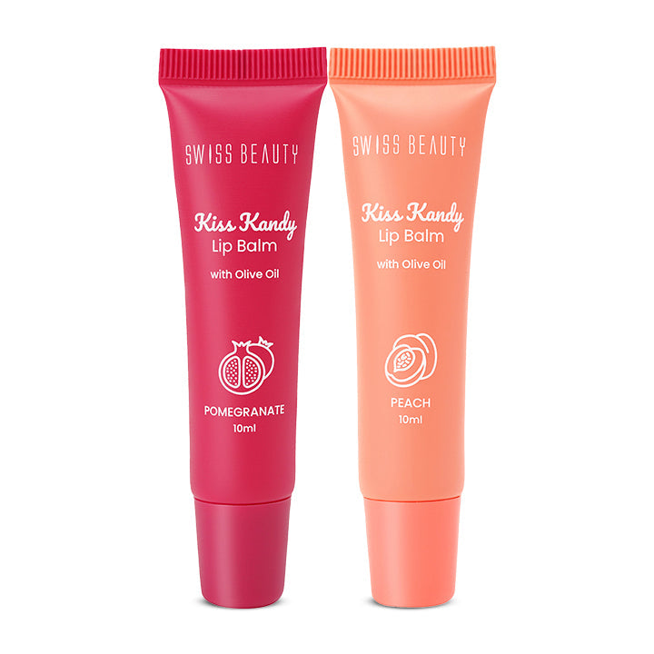 Swiss Beauty Kiss Kandy Lip Balm Set of 2
