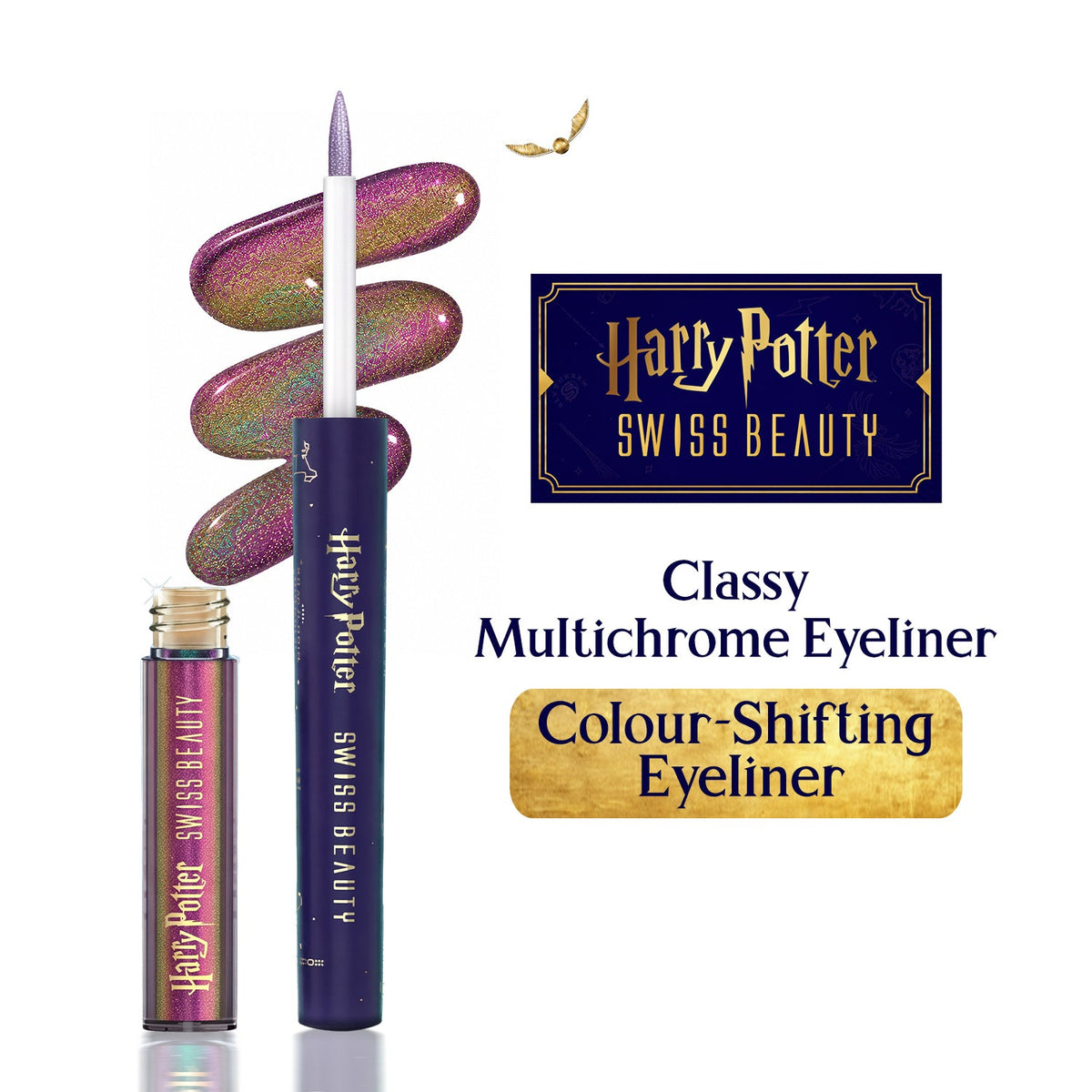 Swiss Beauty Herbology Green - Classy Multichrome Eyeliner - HP