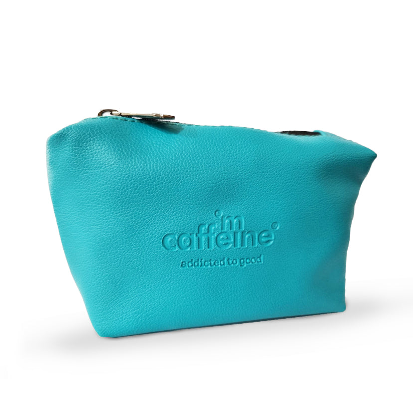 mCaffeine Naked Teal Pouch