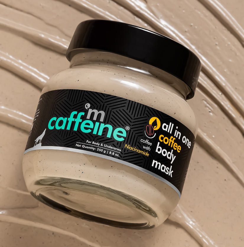 mCaffeine Coffee Body Mask To De-Tan & De-Pigment With Niacinamide - 250g
