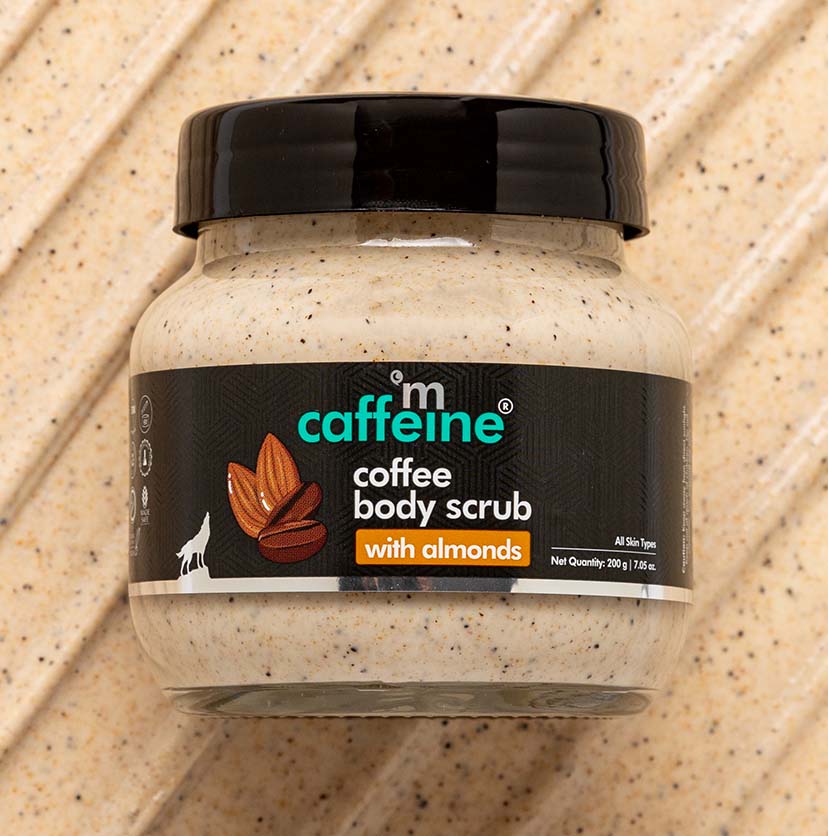mCaffeine Moisturizing & Creamy Coffee Body Scrub With Almonds