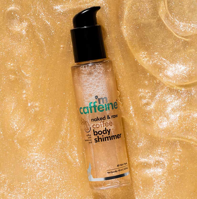 mCaffeine Coffee Body Shimmer With Hyaluronic Acid - 105ml