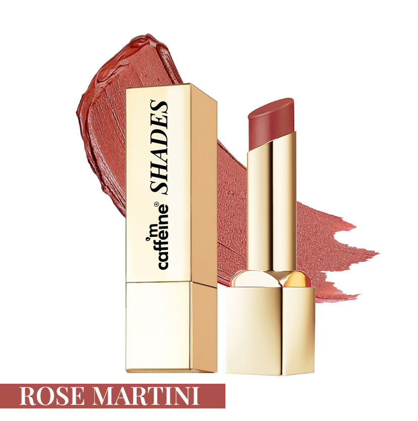 mCaffeine Creamy Matte Kiss Bullet Lipstick - Rose Martini