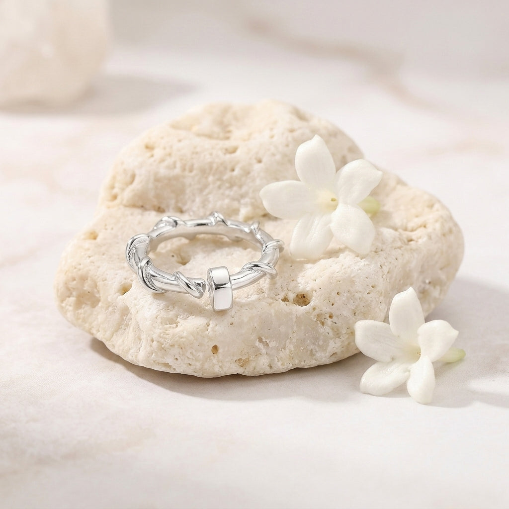 Salty Twisted Street Ring