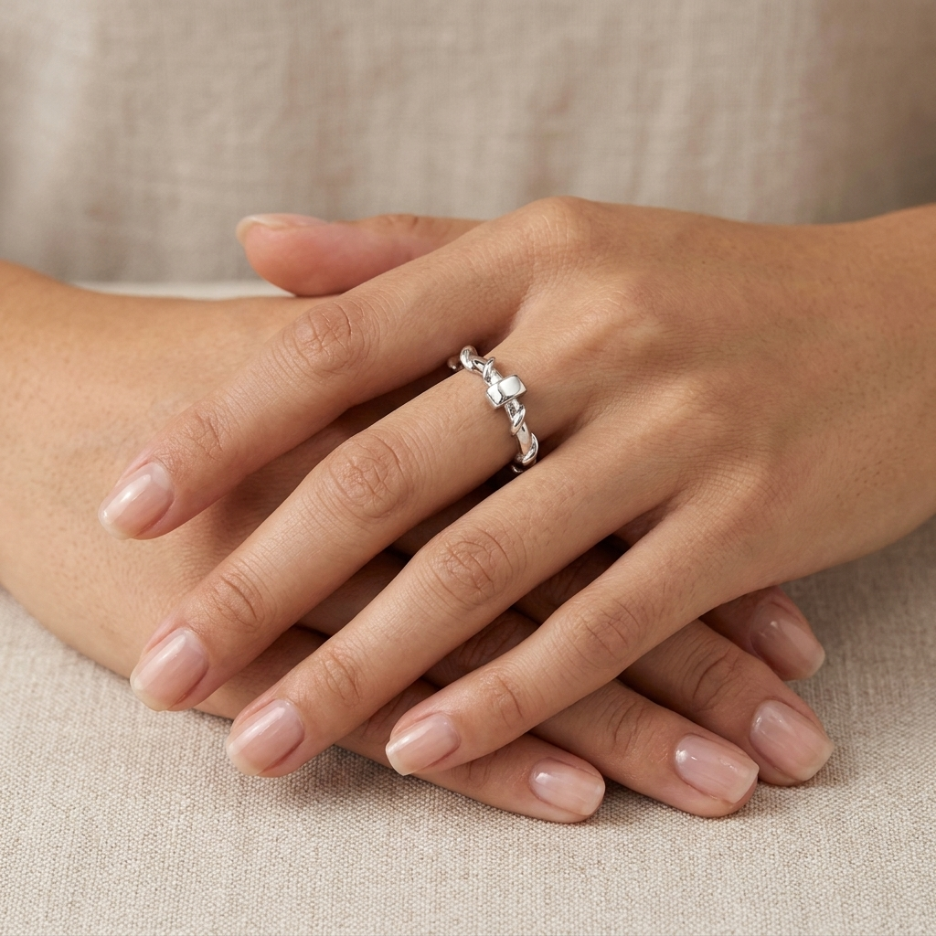 Salty Twisted Street Ring