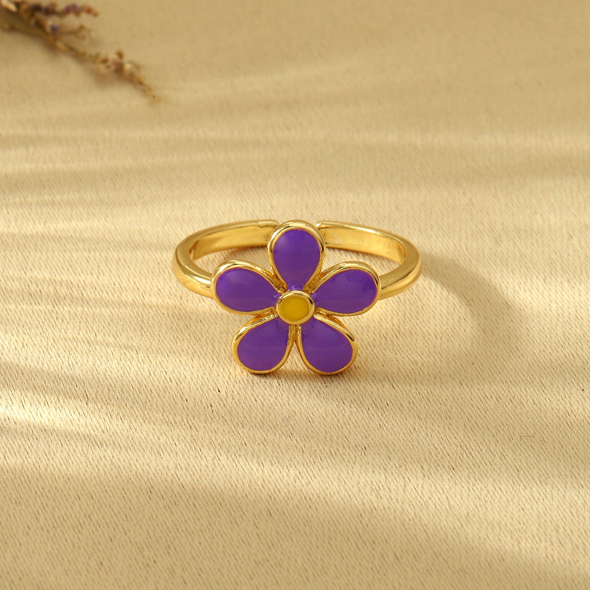 Salty Lilac Bud Ring