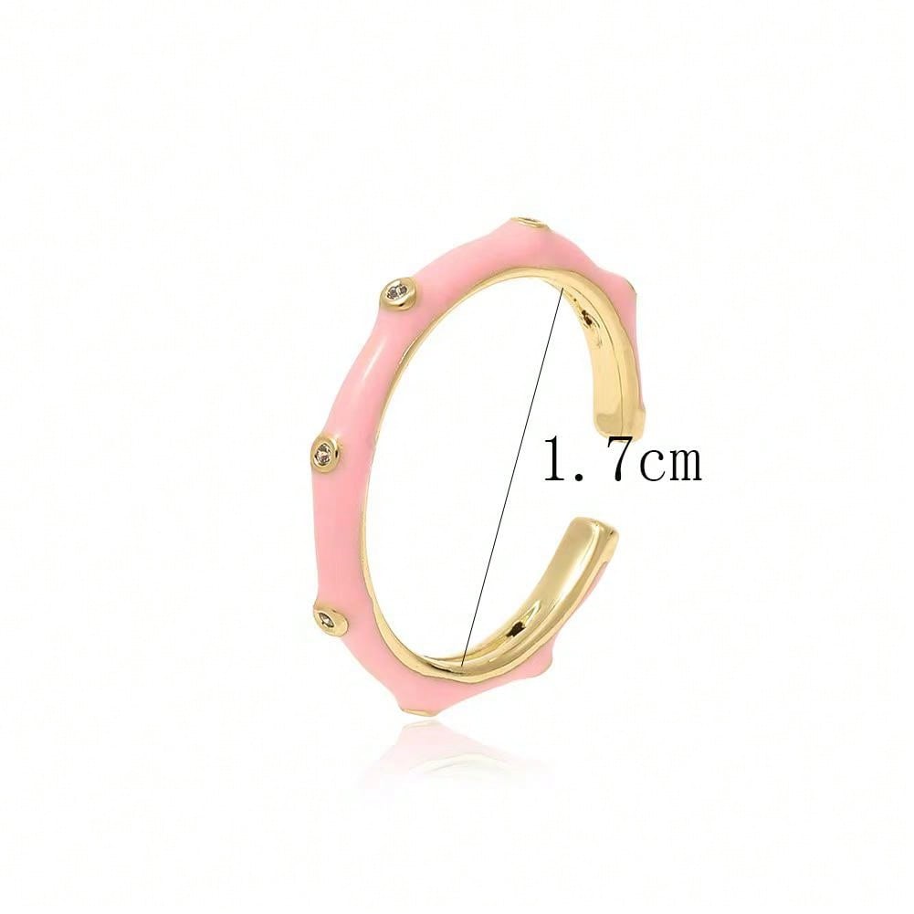 Salty Sinister Splendor Ring - Pink