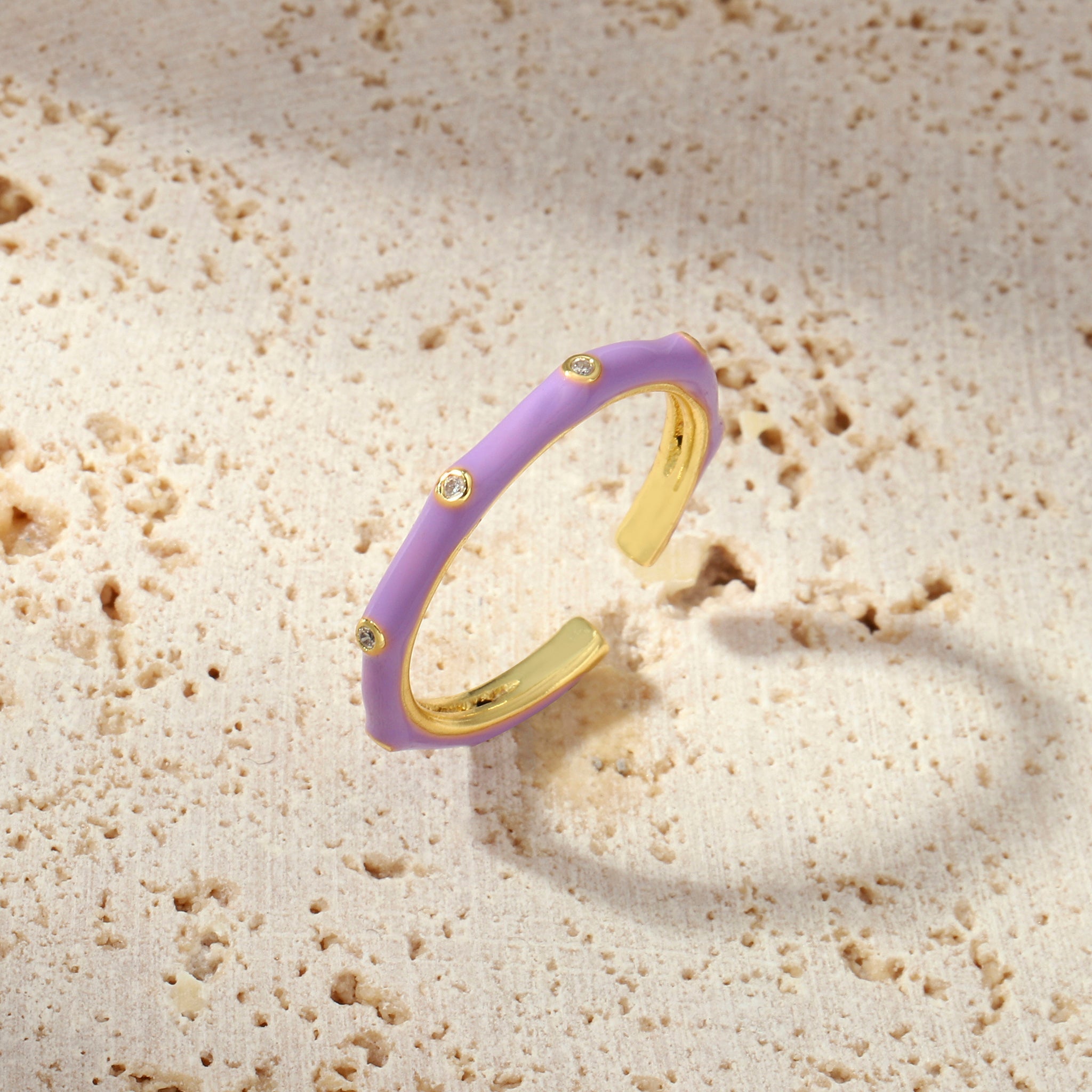 Salty Sinister Splendor Ring - Purple