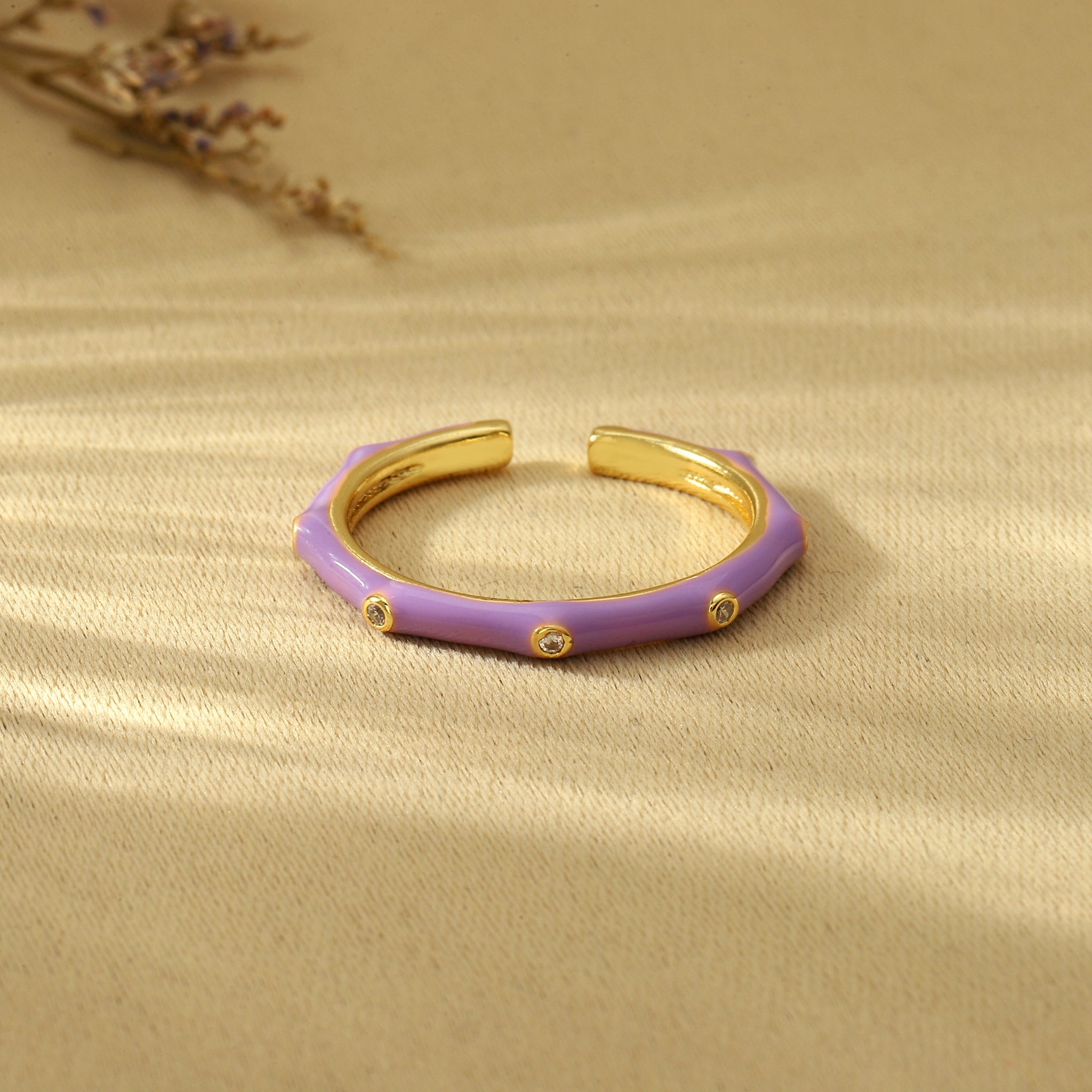 Salty Sinister Splendor Ring - Purple
