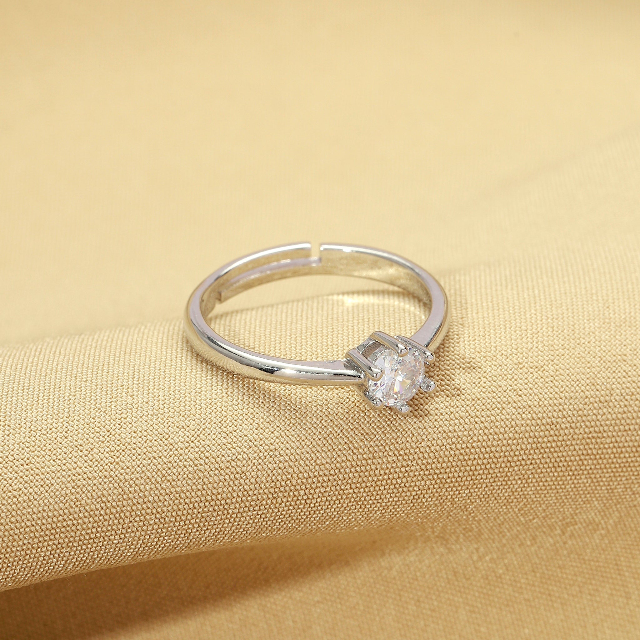 Salty Celestial Sparkle Crystal Ring
