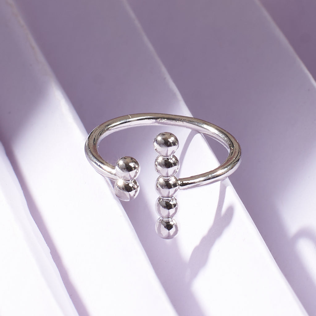 Salty The Matching Dots Silver Ring