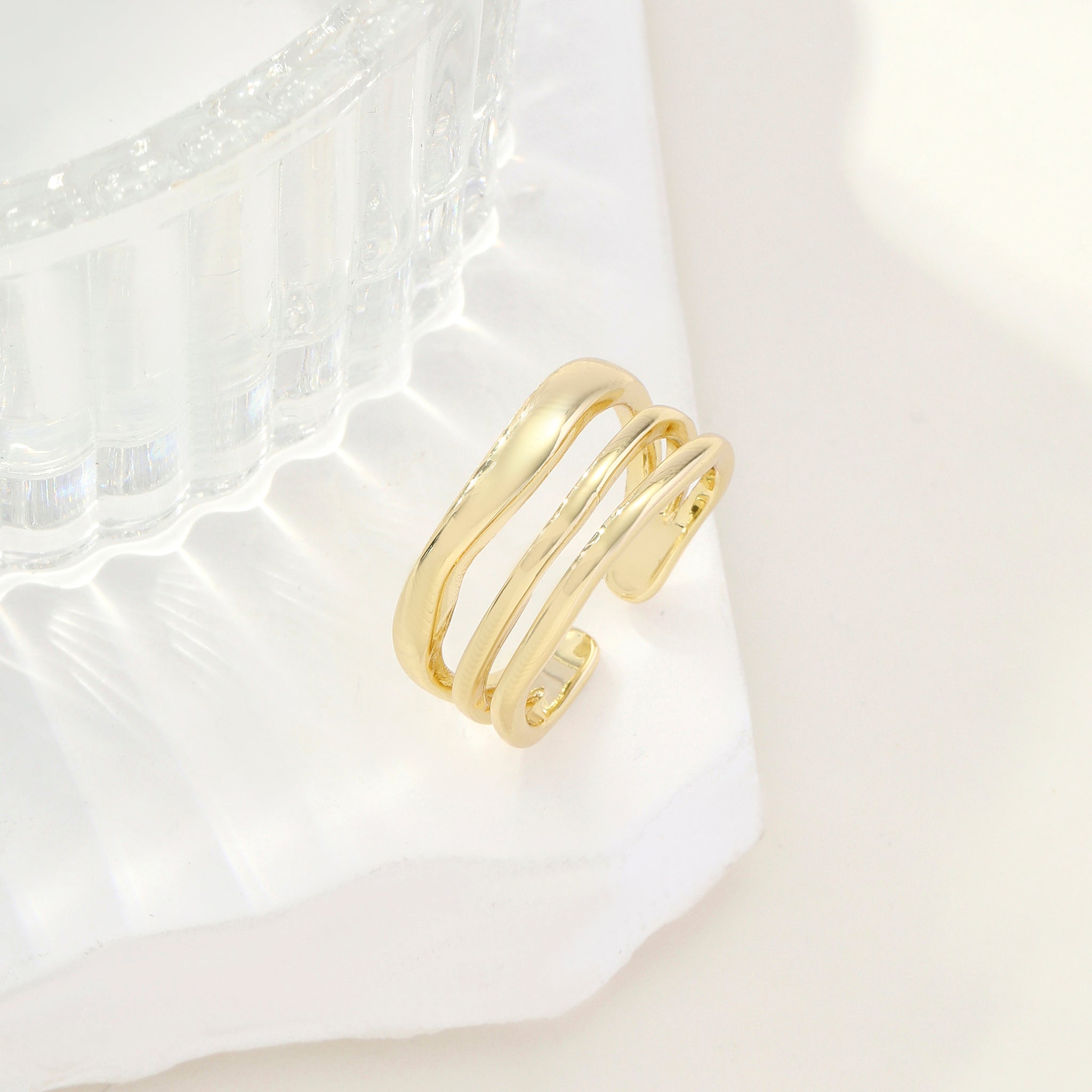 Salty Multi-spiral Golden Ring