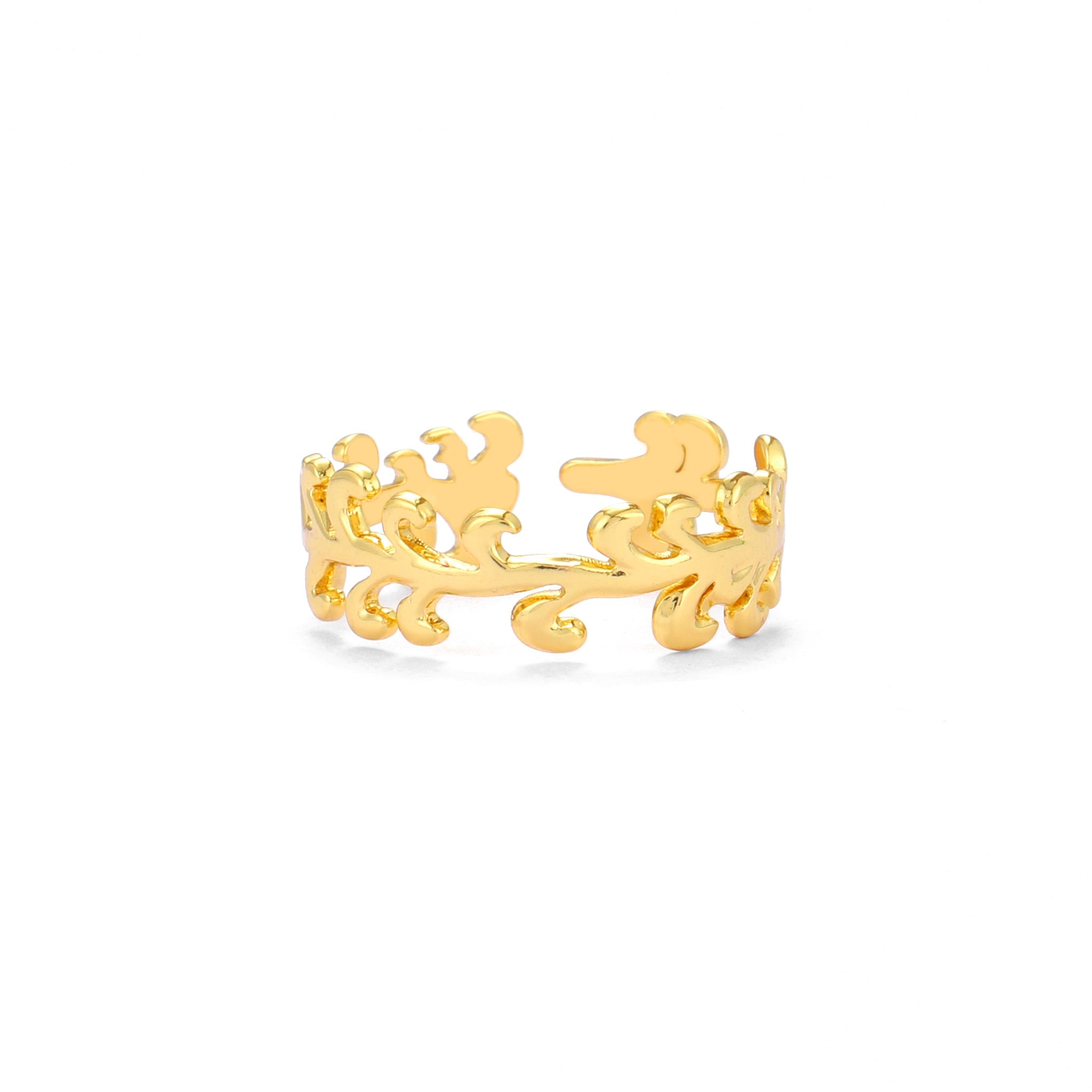 Salty Royal Vine Open Ring