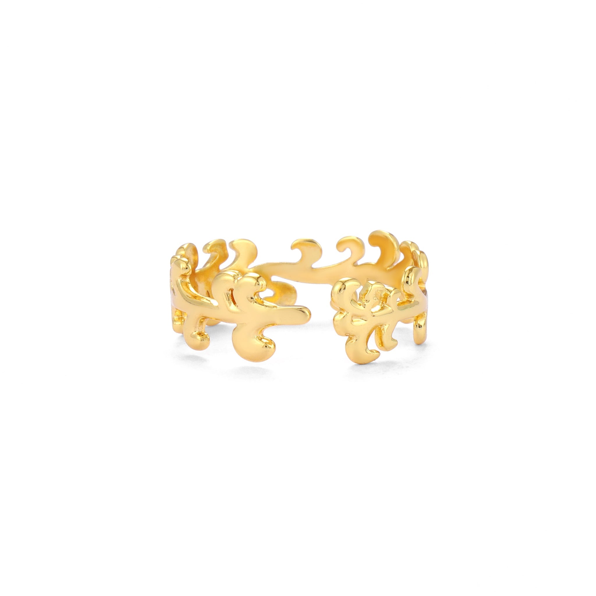 Salty Royal Vine Open Ring