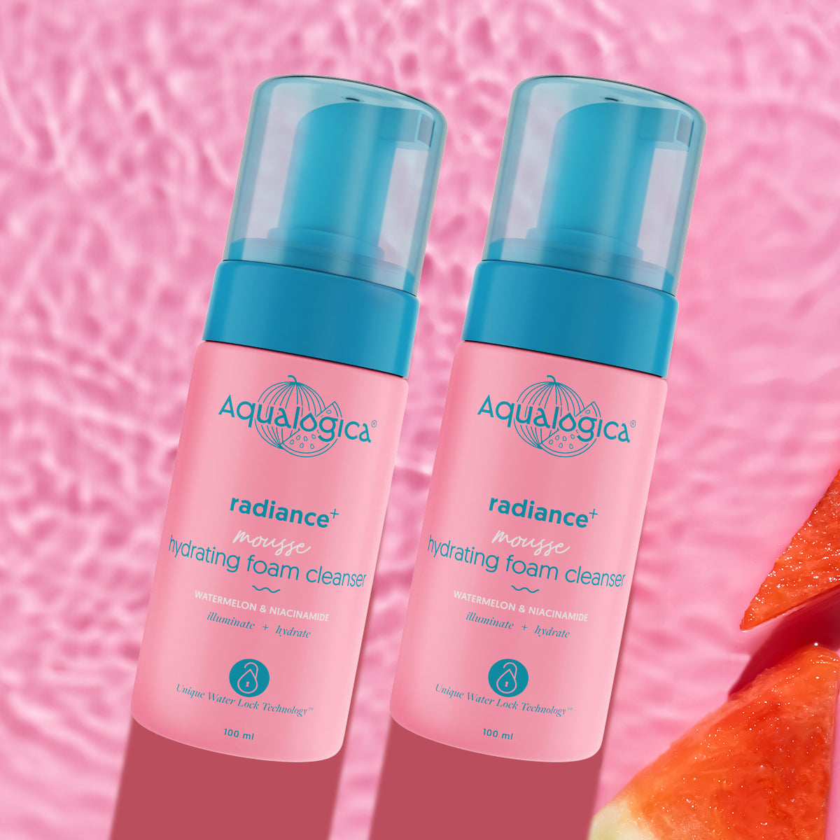 Aqualogica Radiance+ Mousse Hydrating Foam Cleanser