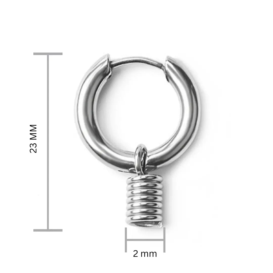 Salty Ramsey Silver Earrings