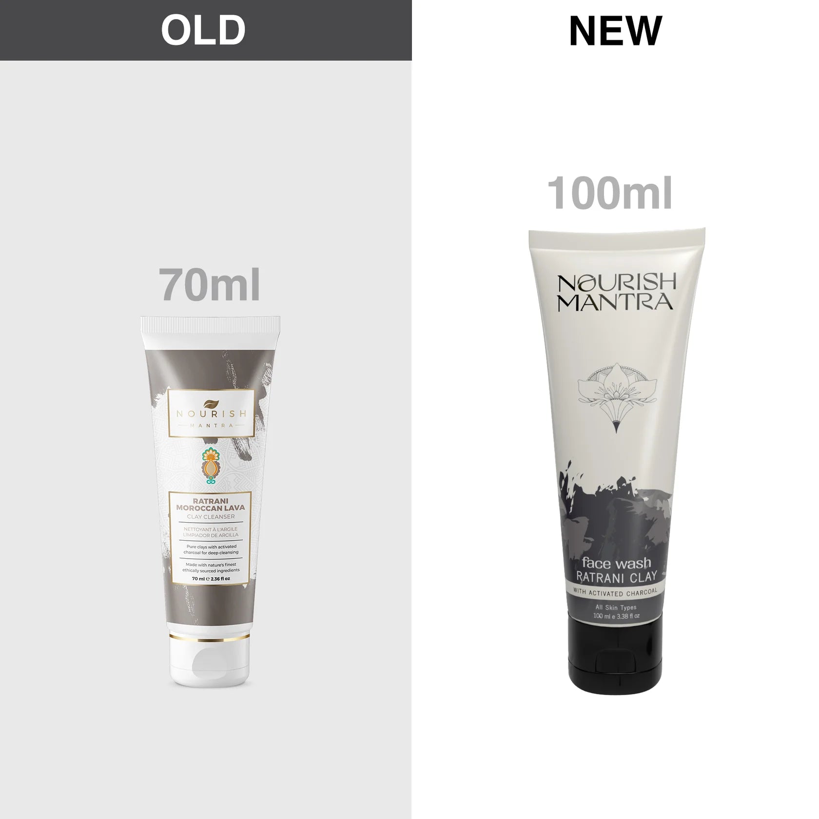 Nourish Mantra Ratrani Clay Face Wash