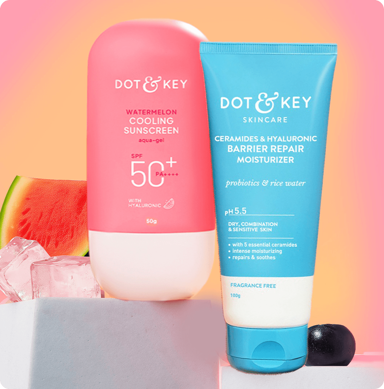 Dot & Key Hydrate & Cool Daily Duo - 255g