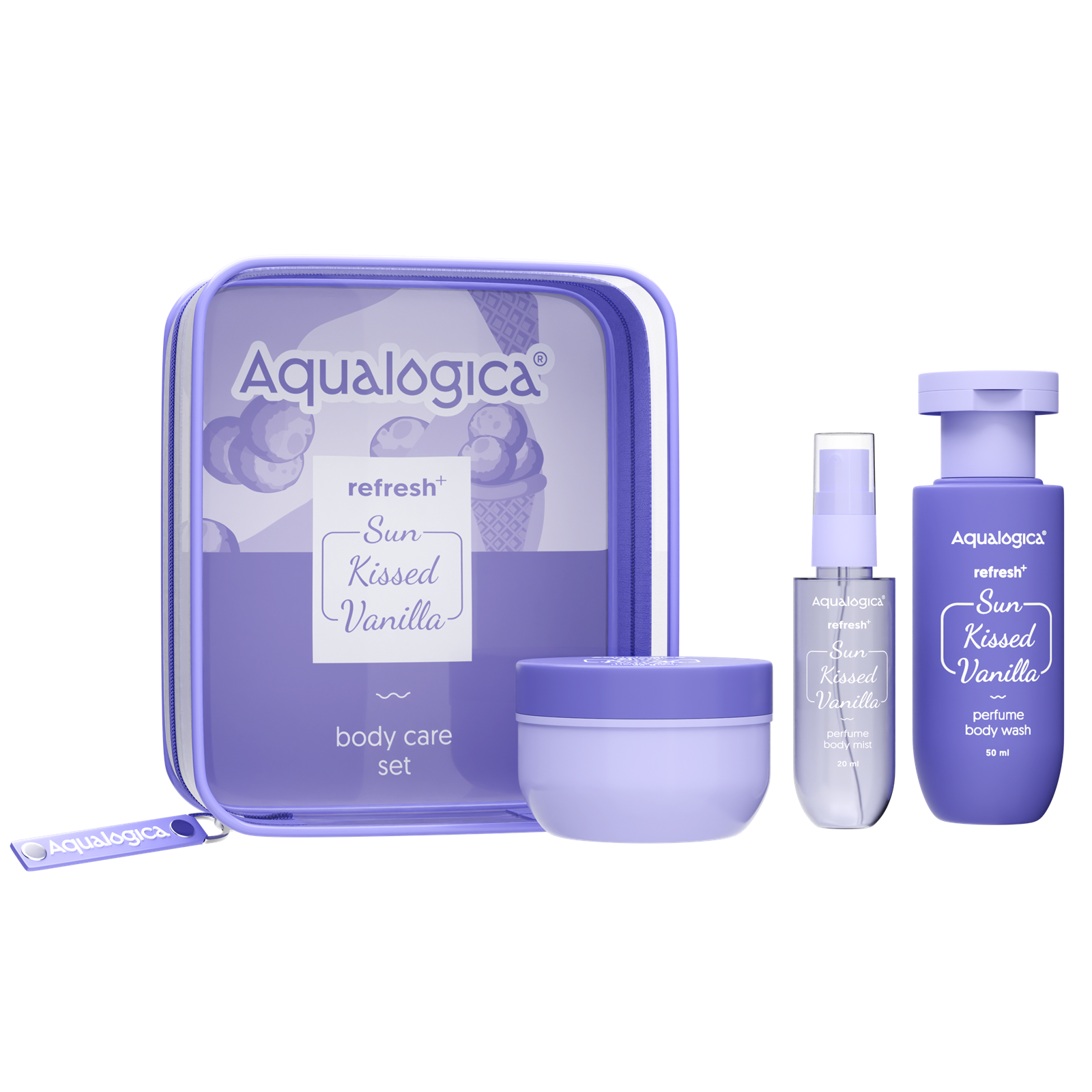 Aqualogica Refresh+ Body Care Set- Sun Kissed Vanilla