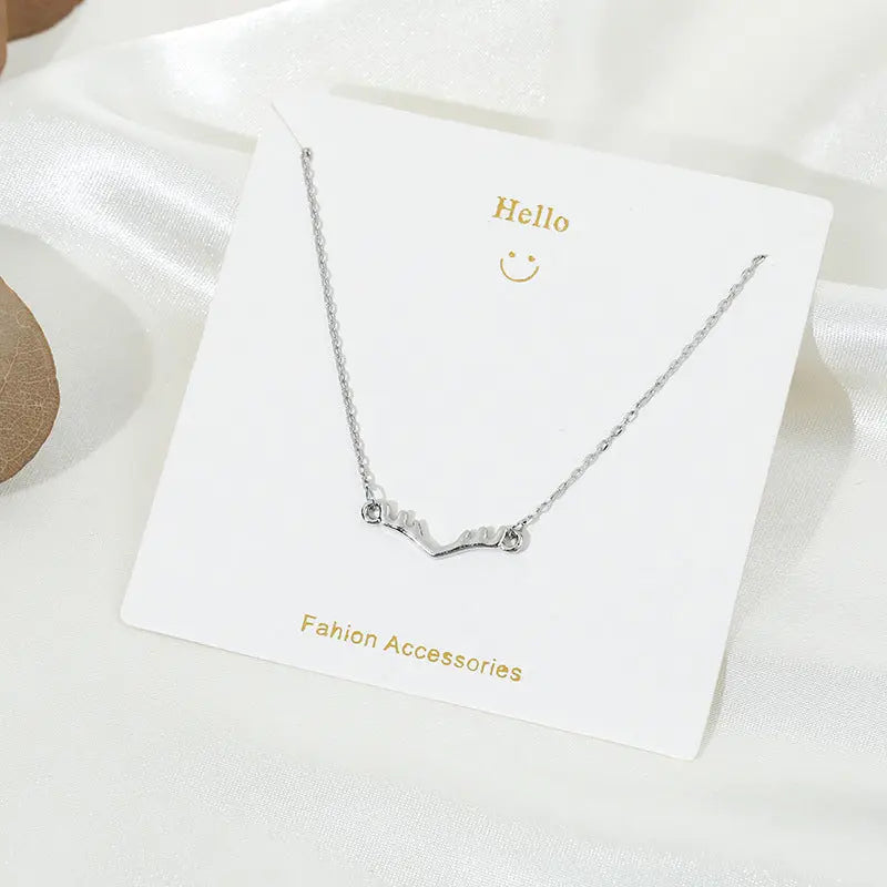 Salty Reindeer Christmas Necklace