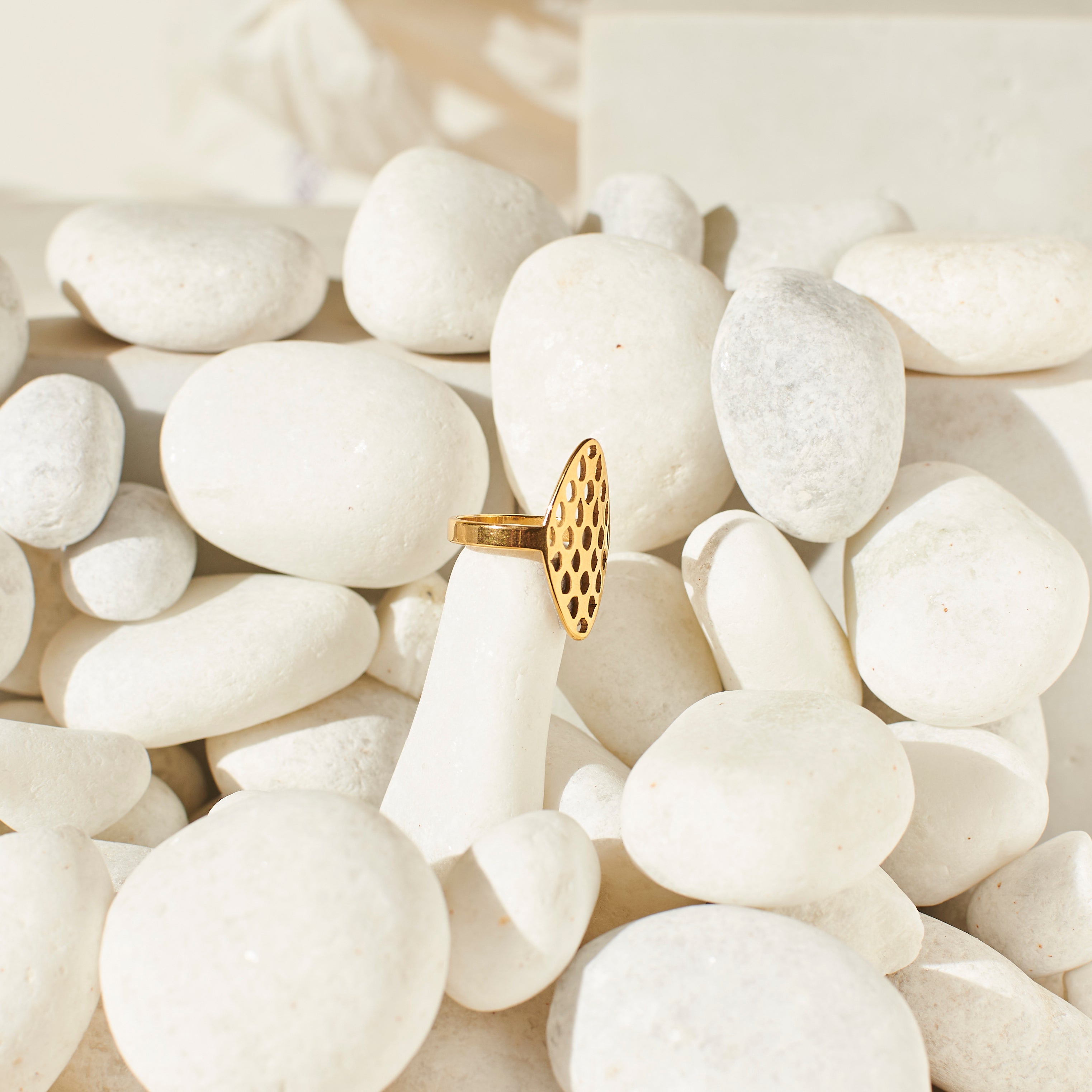 Salty Retro Sweetheart Ring