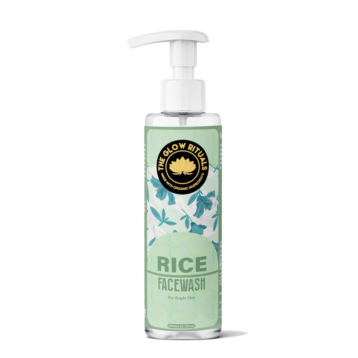 The glow rituals Rice Face Wash For Bright Skin - 100ml