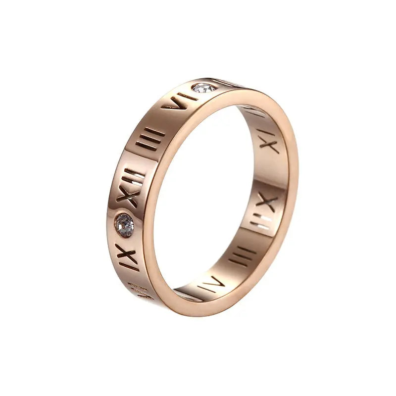 Salty Roman Angels Rose Gold Band