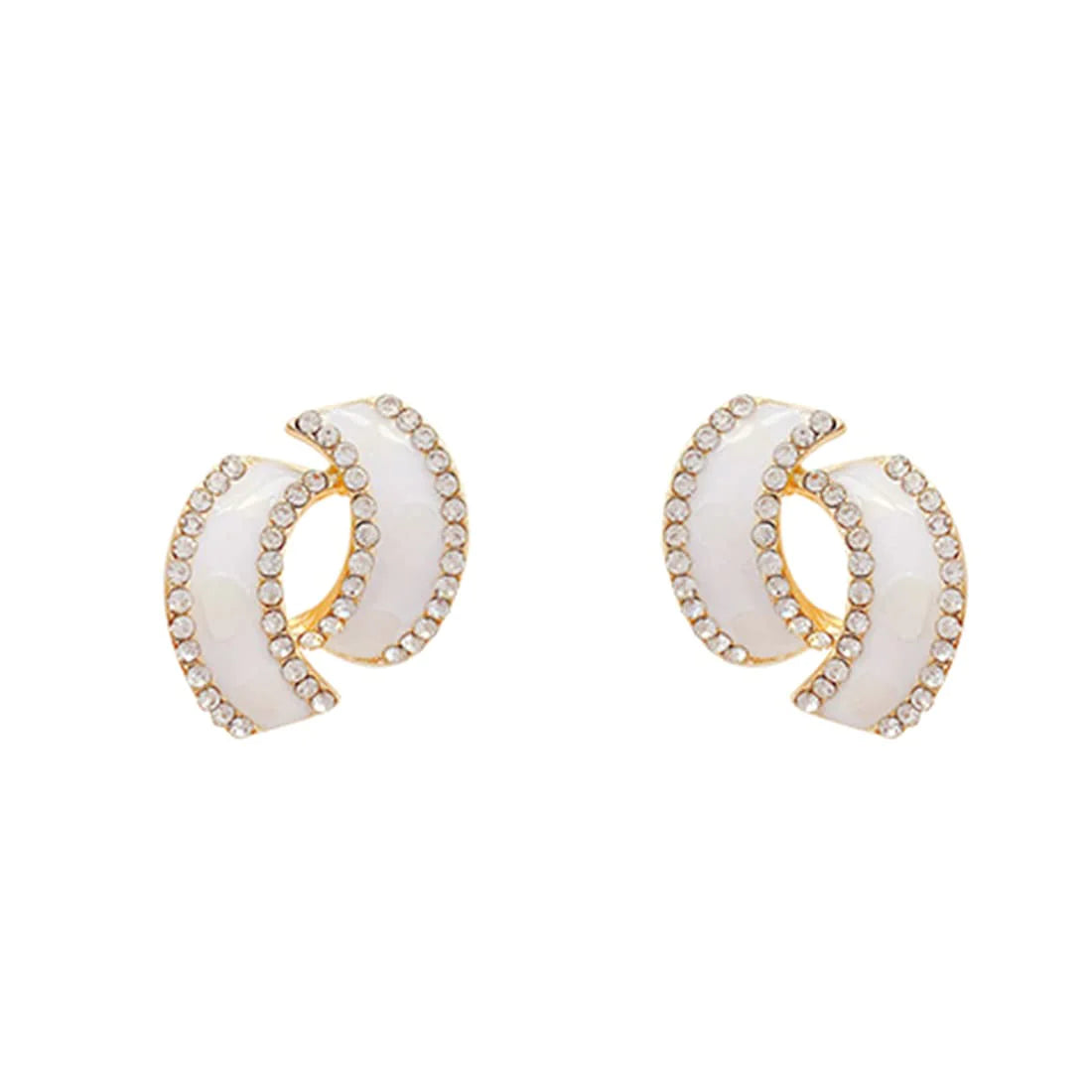 Salty Royal Grace  Stud Earrings