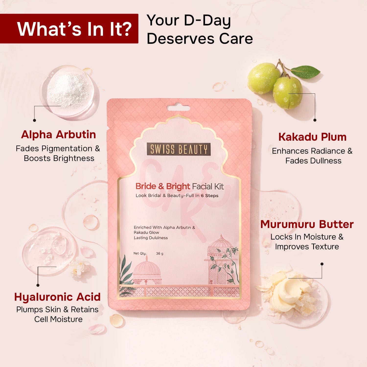 Swiss Beauty Care Bride & Bright Facial Set
