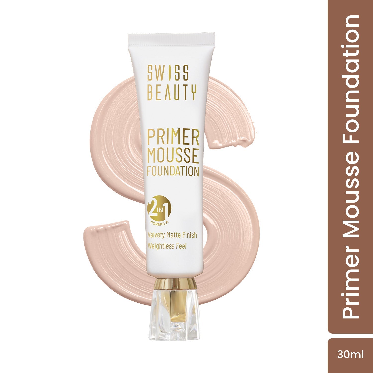 Swiss Beauty Primer Mousse Foundation