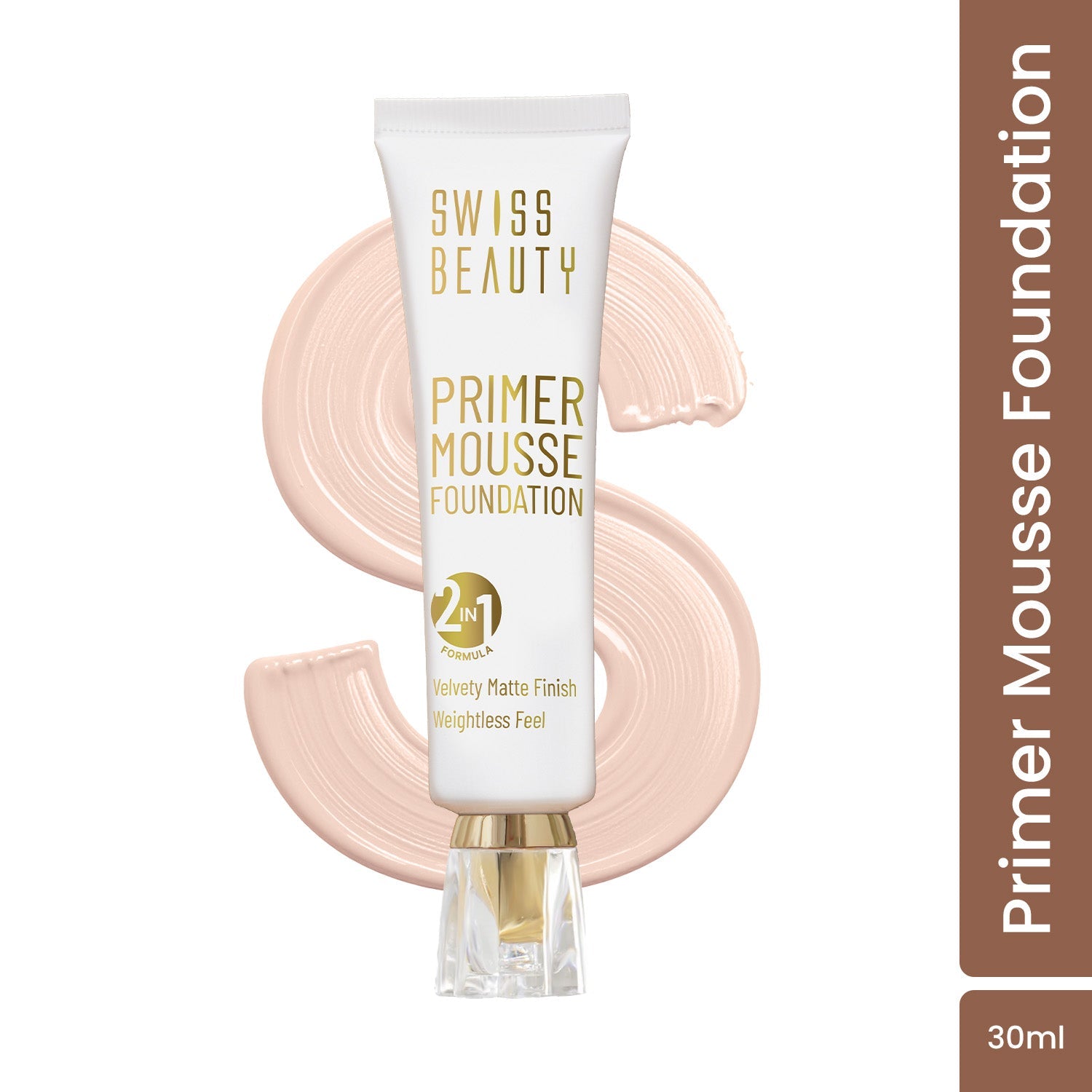 Swiss Beauty Primer Mousse Foundation
