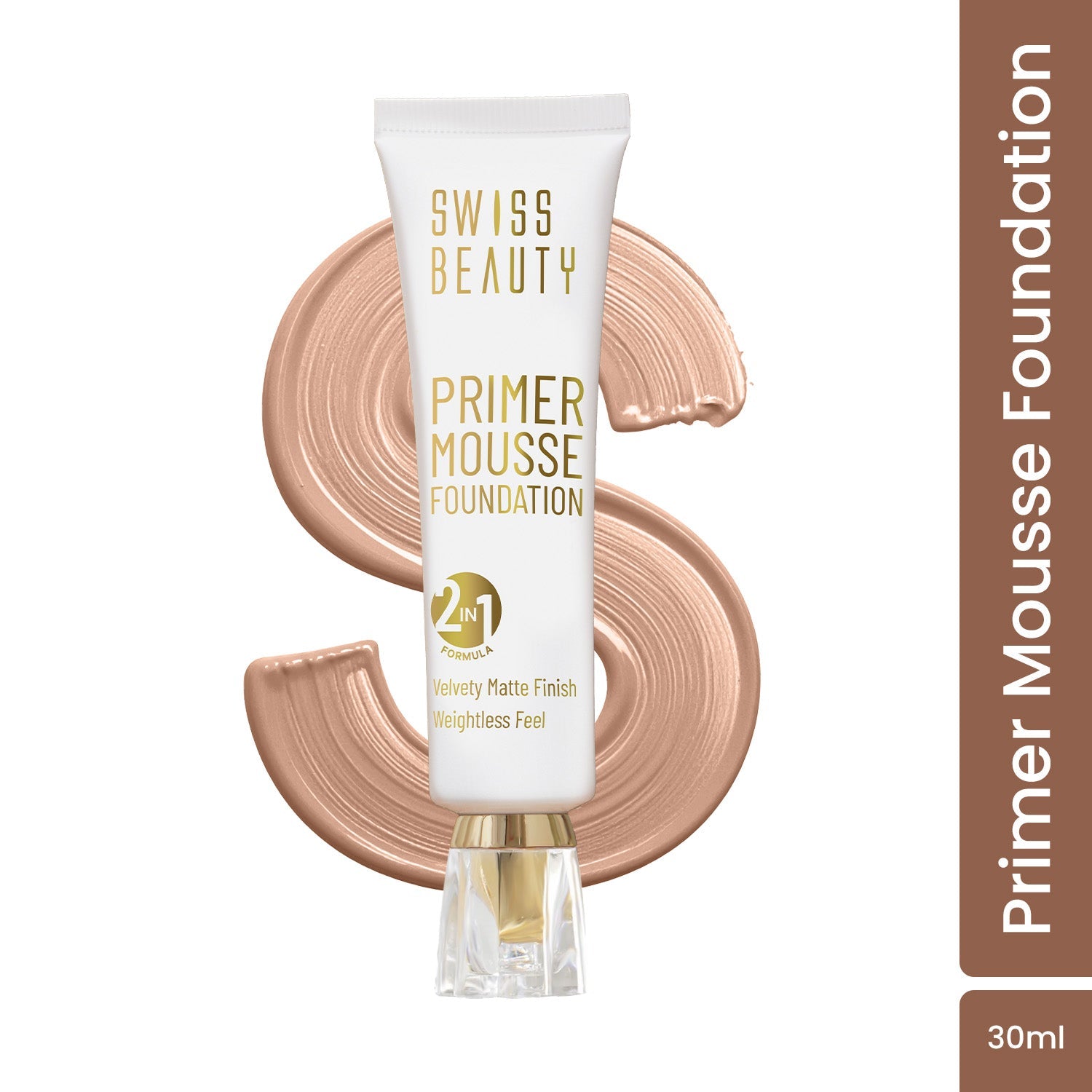 Swiss Beauty Primer Mousse Foundation
