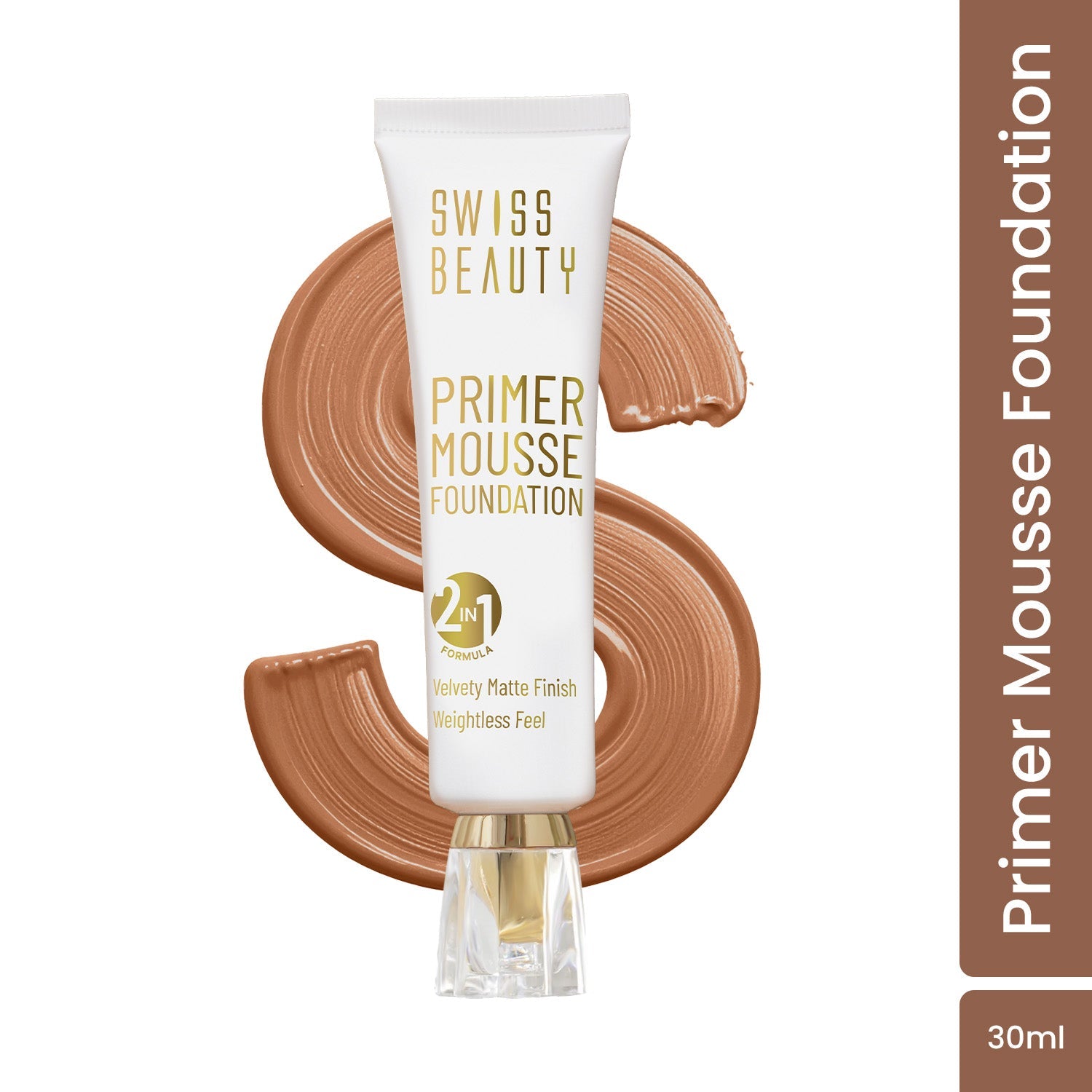 Swiss Beauty Primer Mousse Foundation
