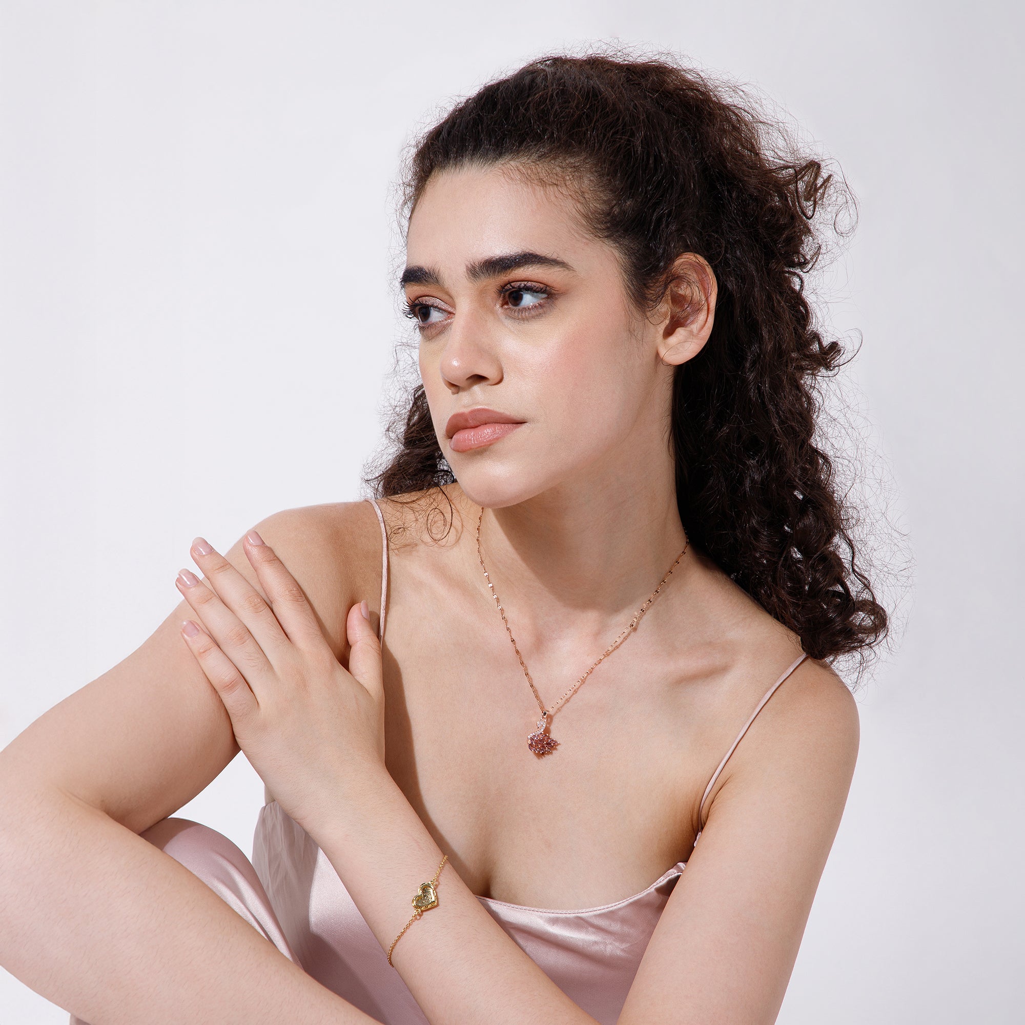 Salty Cupid’s Conspiracy Hair Accessory,Bracelet and Necklace Combo
