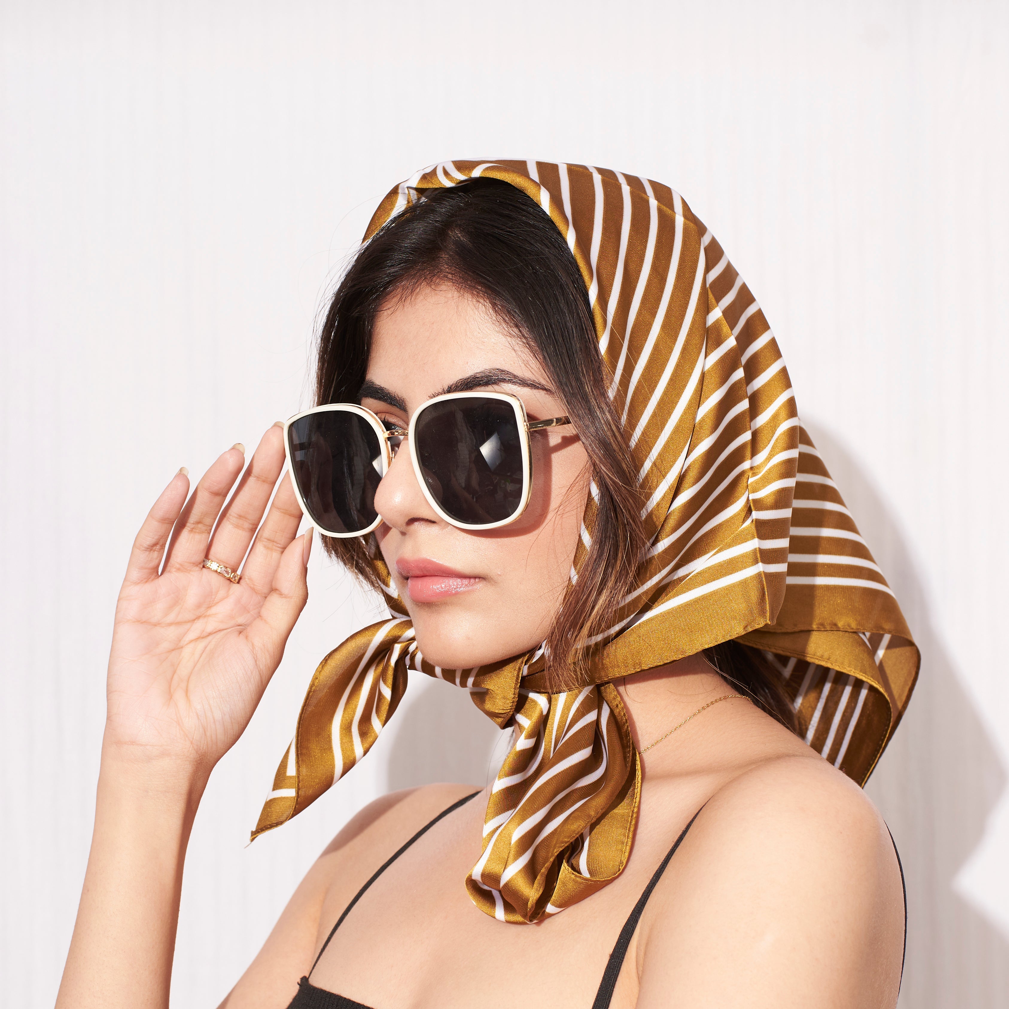 Salty Bronze TOTEME Neck Scarf